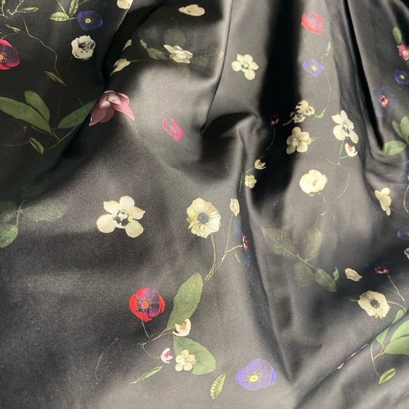 Floral print Skater skirt with pockets - Picture 3 of 5